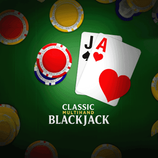Classic Multihand Blackjack game screenshot